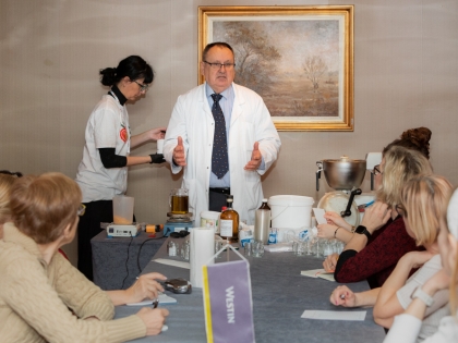 Predsjednik ZMI Srećko Gross s članovima udruge